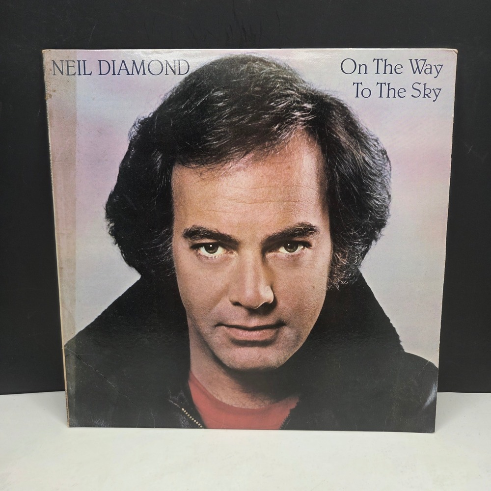 Neil Diamond Vinyl LP On The Way To The Sky 1981 TC 37628 Columbia 12" Record